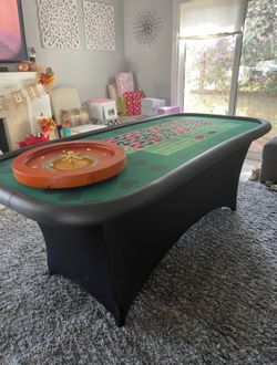 Roulette Table With Wheel Included