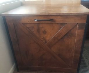 Litter Box Enclosure With Stainless Steel Box
