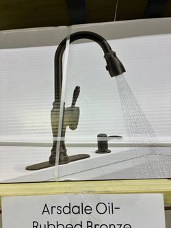 Kohler Arsdale pull-down kitchen faucet oil-rubbed bronze