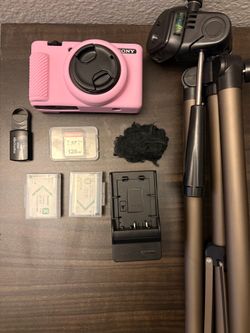 sony zv1f camera + vlogging kit