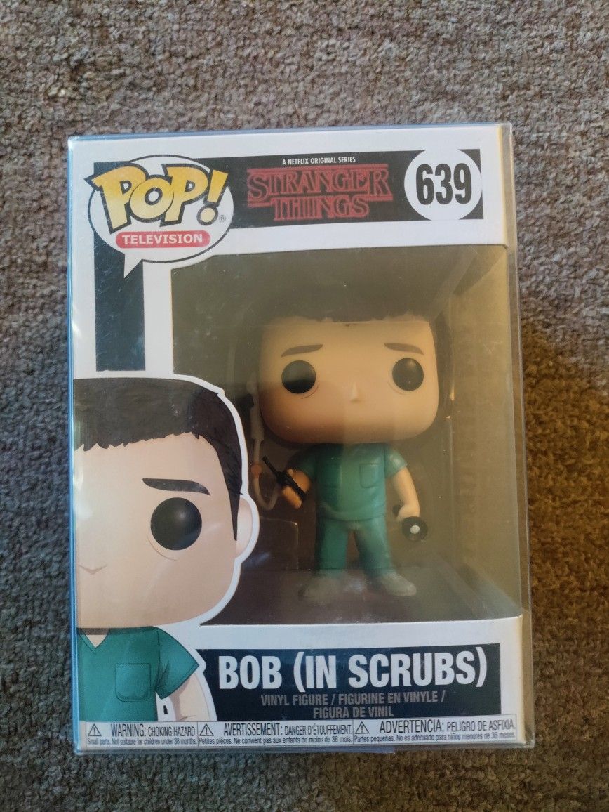 Funko Pop! Vinyl: Stranger Things - Bob Newby (in Scrubs) #639