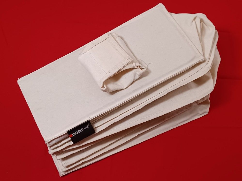 Closetmaid Hanging Shoe Organizer, Canvas, 48"H and 10 Compartments