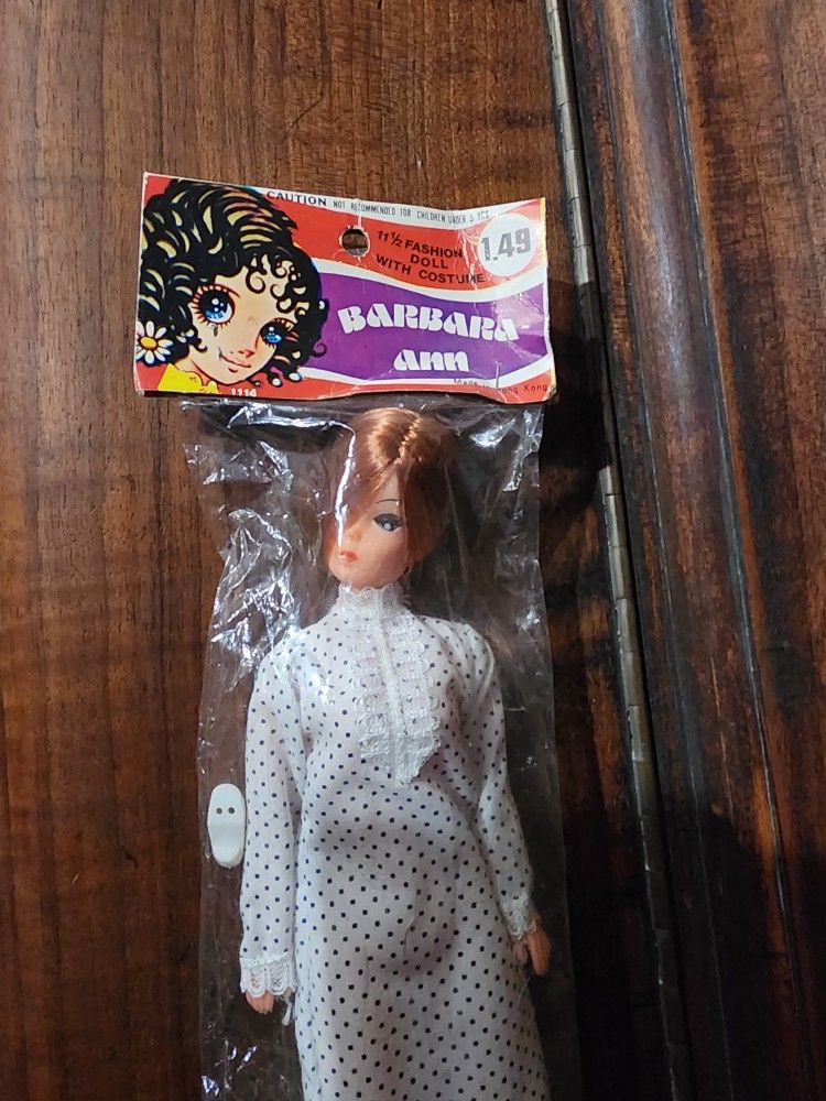 Vintage Barbara Ann 11-1/2 Fashion Doll