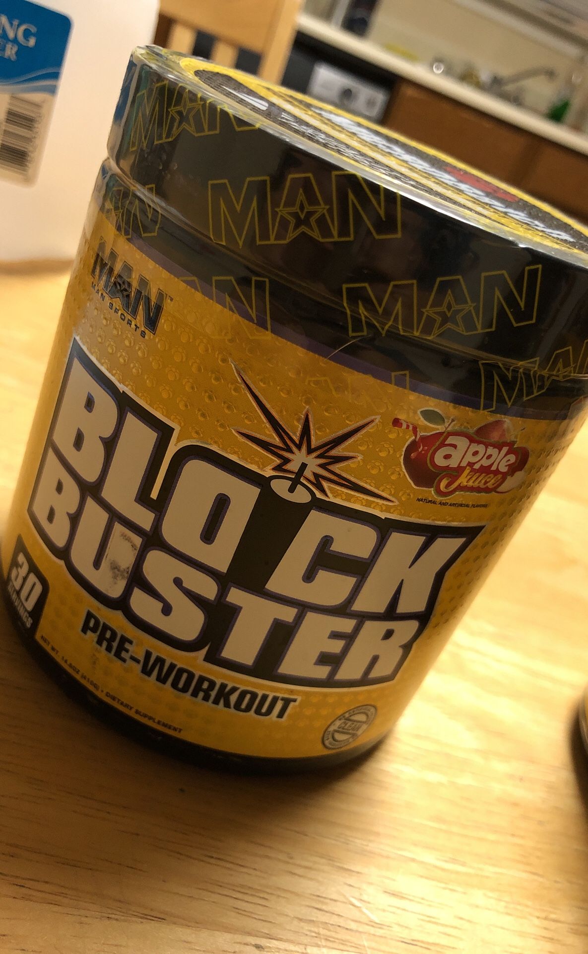 MAN Sports Blockbuster preworkout NEW