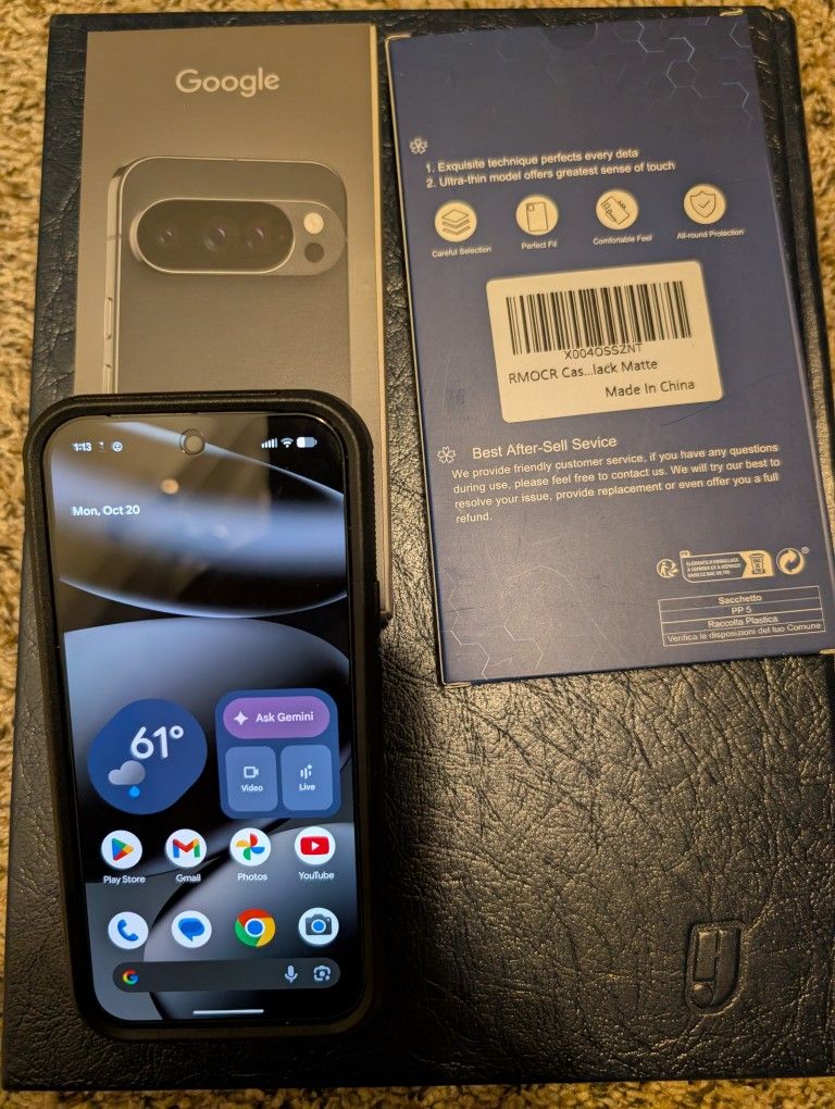 Like New Google pixel 10 pro 128 GB unlocked black