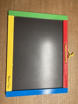 Melissa & Doug Chalkboard And Dry Erase Board 