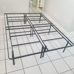 Elevated Platform Full Size Bed Frame