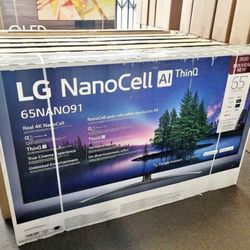 65” Lg Nanocell91 HDR 4K Smart WebOS TV 
