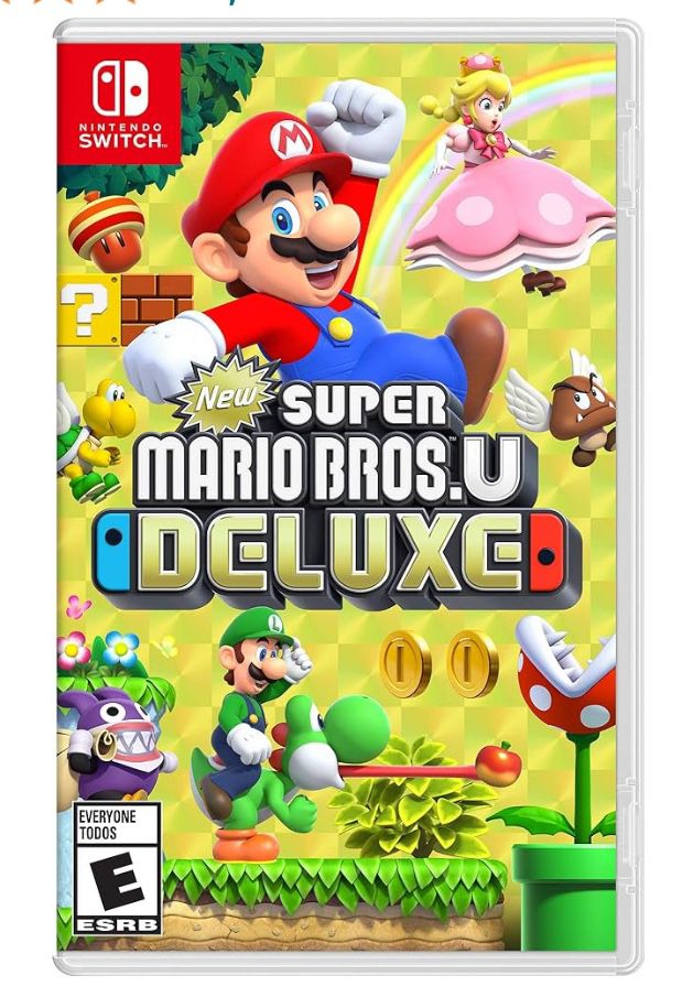 Super Mario Bros U Deluxe For Nintendo Switch