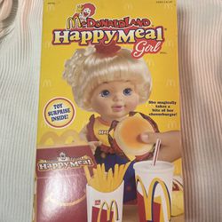 McDonalds Happy Meal Girl Doll 1997 Hasbro Vintage Toy