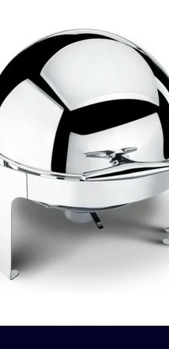 round roll top chafer dish