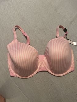 Victoria's Secret Pink and White striped T-Shirt Bra