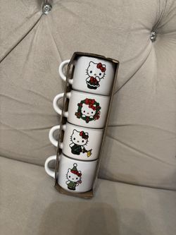 Hello Kitty Mini Ceramic Mugs