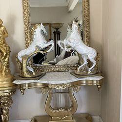 Very Gorgeous console table with the mirror only