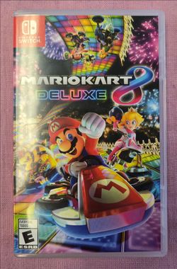Mario Kart 8 Deluxe Nintendo Switch Game