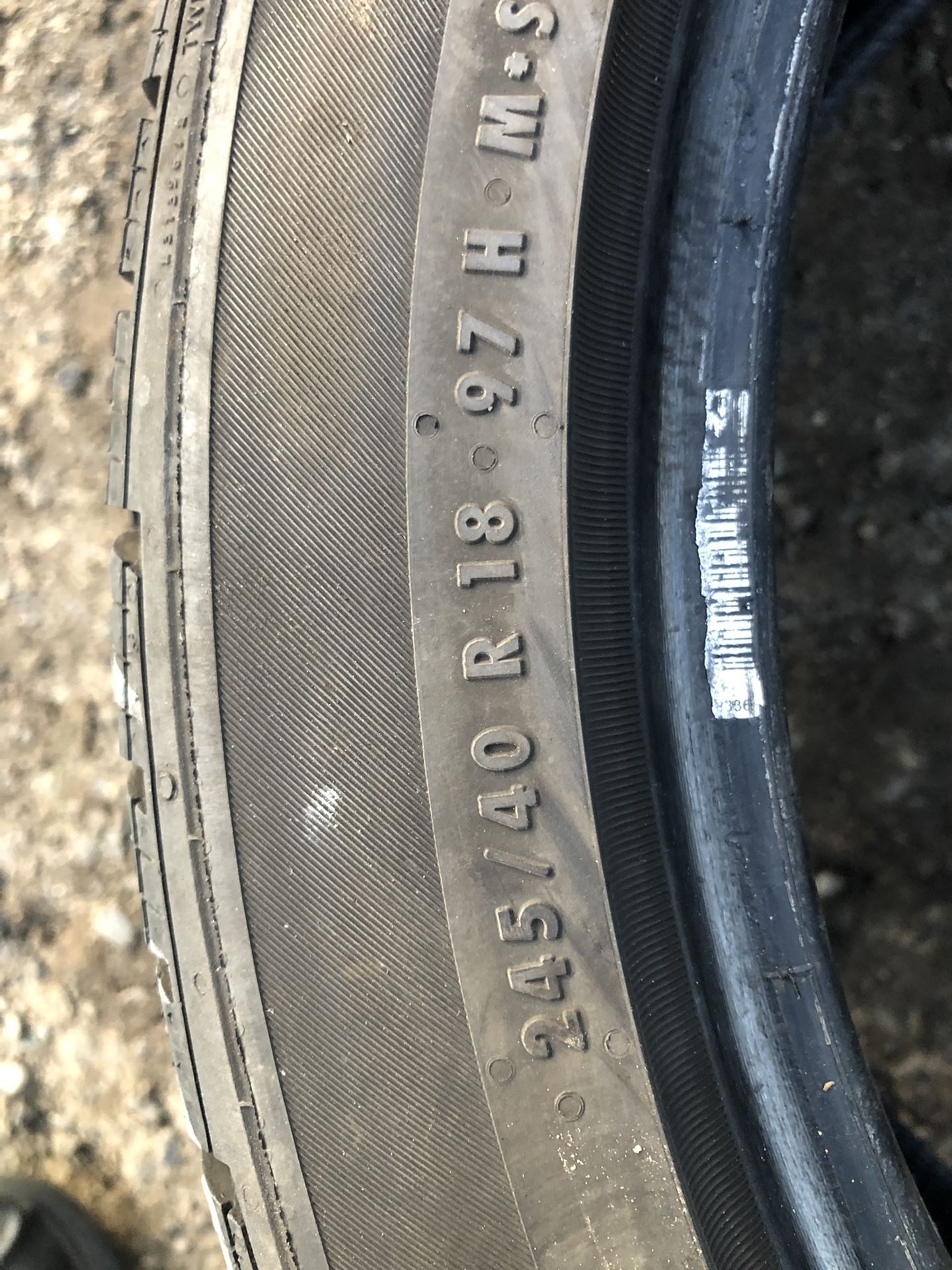 One Tire 245 40 18