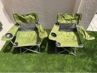 LL Bean kids folding camp chairs