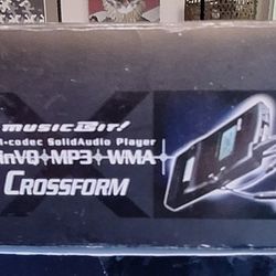 New Vintage Japanese Imported Music Bit! Multi-Codec-Twin VQ- MP3 - WMA -Player 