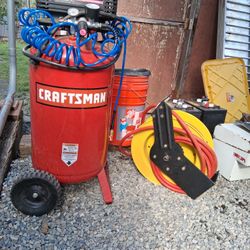 15gal Compressor With Hose Reel