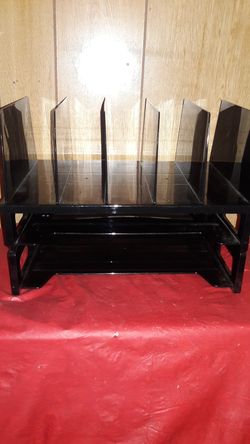 New Double Tray and Folder organizer.