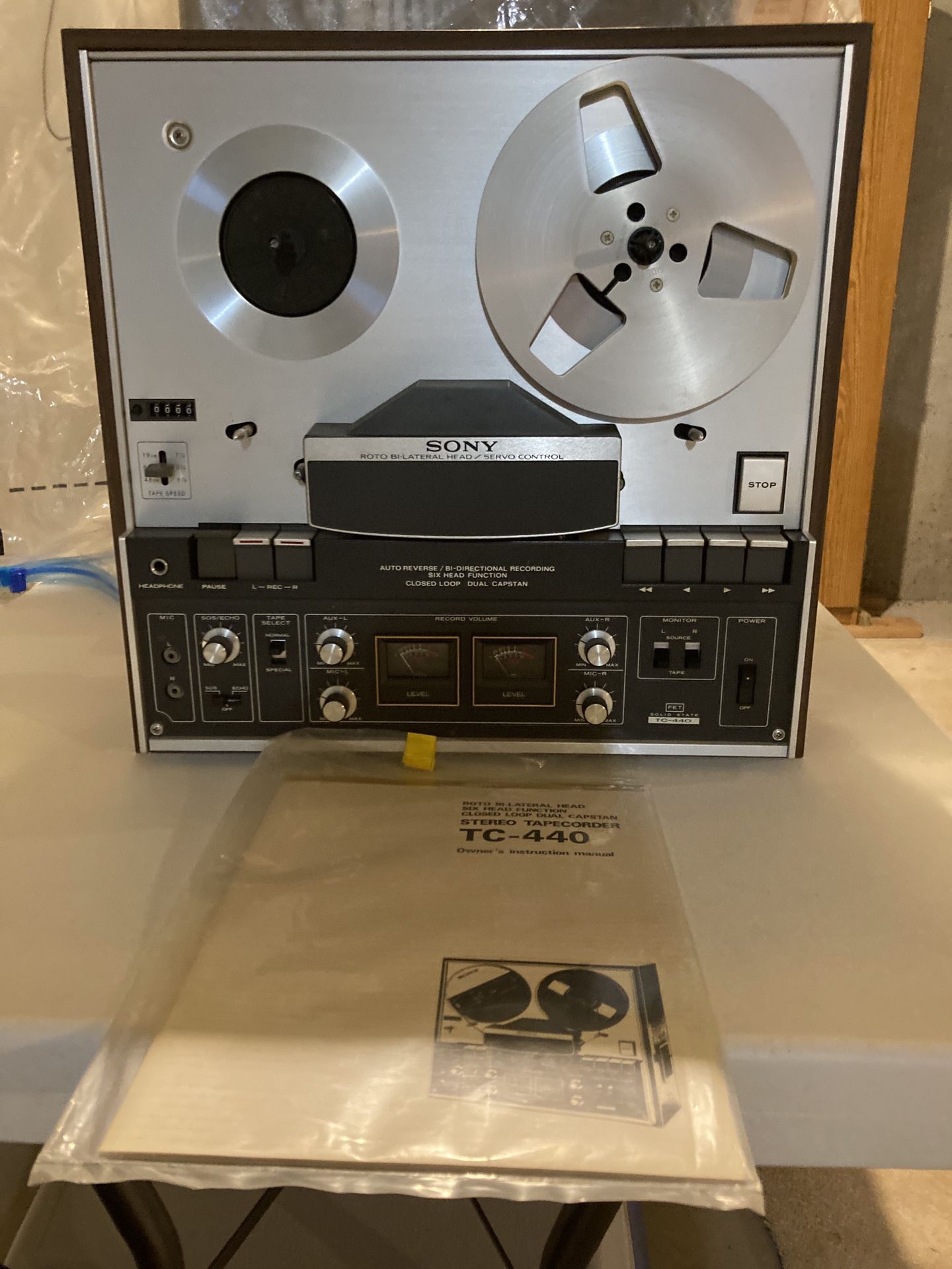 Vintage Sony TC-440 Reel to Reel Tape Deck for Sale in Mechanicsburg, PA -  OfferUp