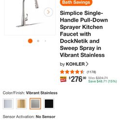 Kohler Faucet 