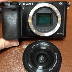 Sony a6000 set 16-50 lens