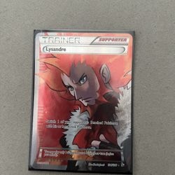 Lysandre Full Art 104/106 XY Flashfire HP-DMG
