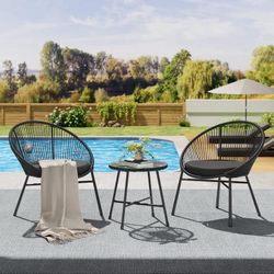 Brand new three-piece patio furniture set for $120