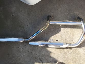Screamin eagle exhaust for harley sportster. I Have two sets of the same pipes. Best offer gets em