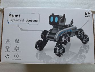 Champions Stunt Robot Dog — 8WD Remote Control Toy for Kids (Brand New)