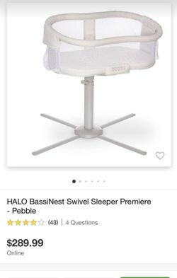 Halo Swivel Bassinet 