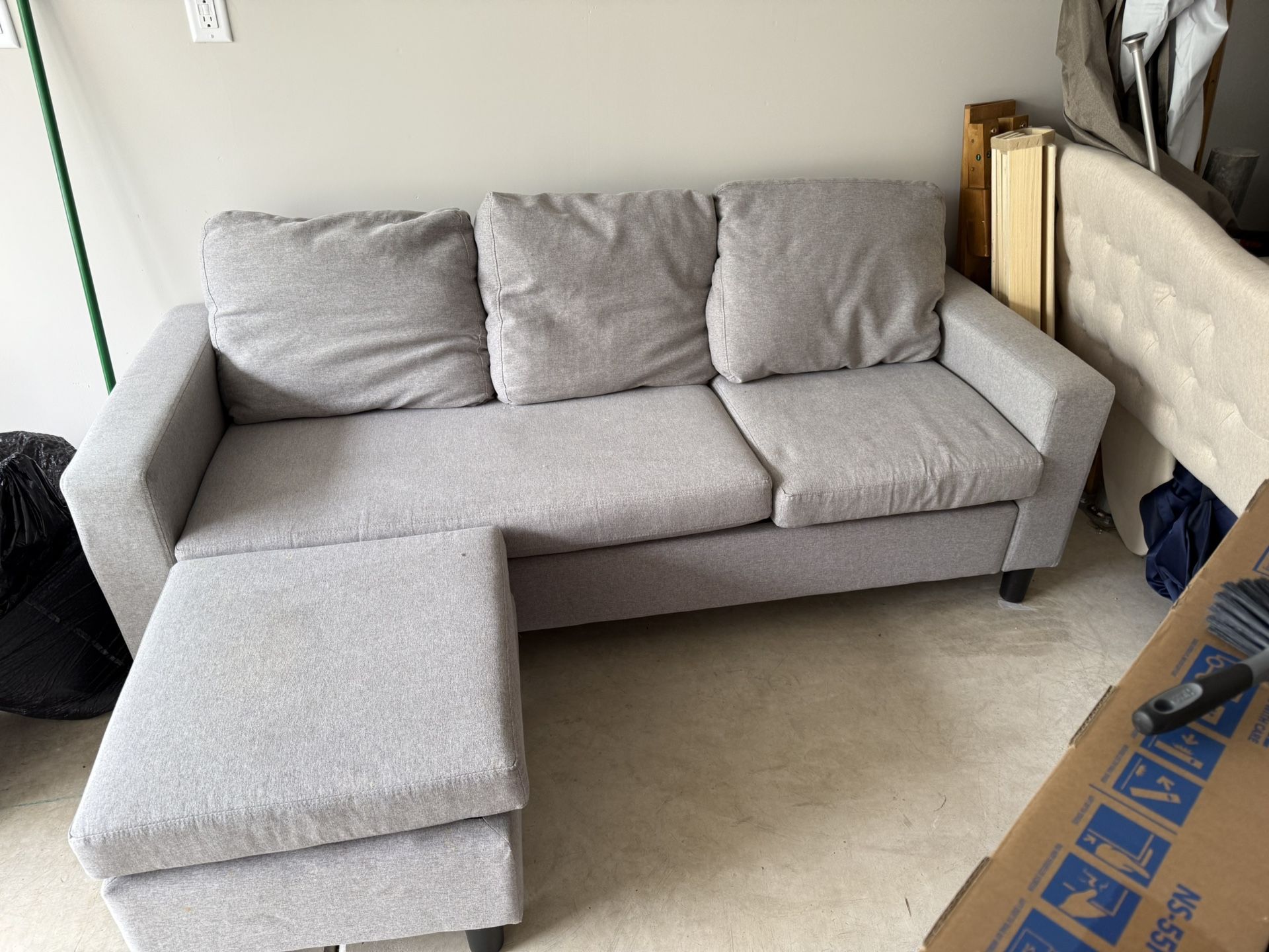 Sectional sofa $75 