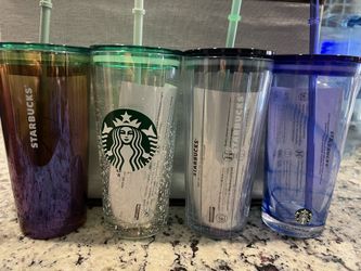 Starbucks Glass Cups New Never Used 