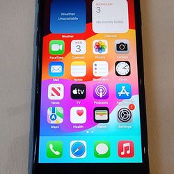 Unlocked Apple iPhone SE (2nd Gen) Black 64GB