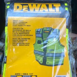 Dewalt Construction Work Vest 