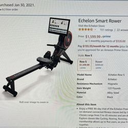 Echelon Smart Rower