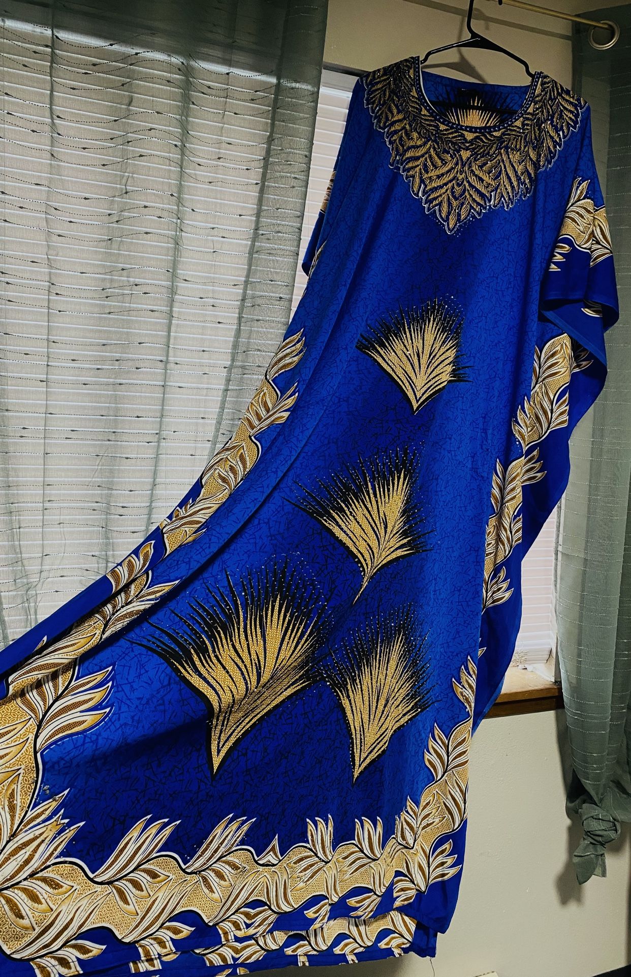Caftan With Scarf