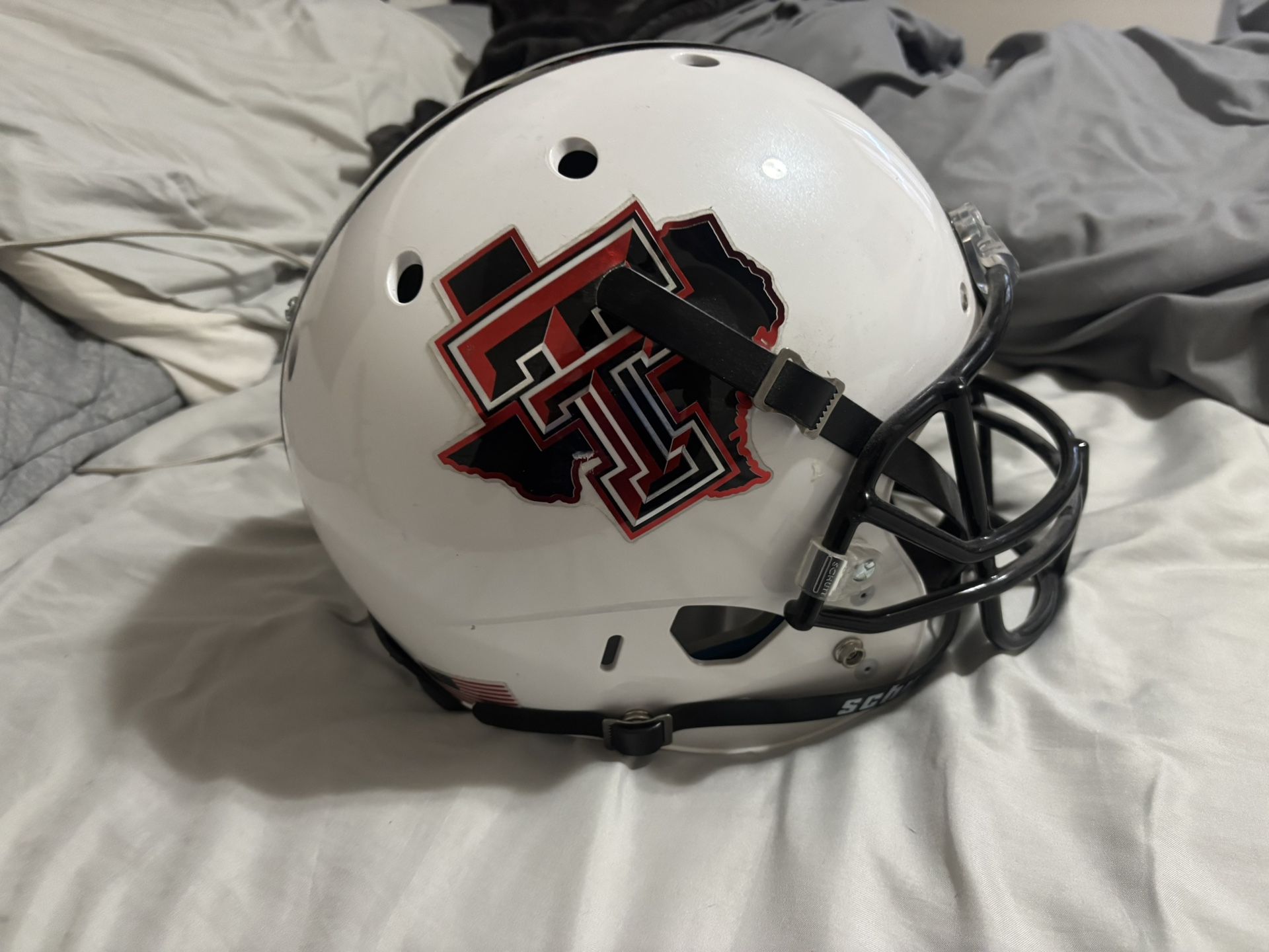 Schutt Texas Tech Replica Football Helmet