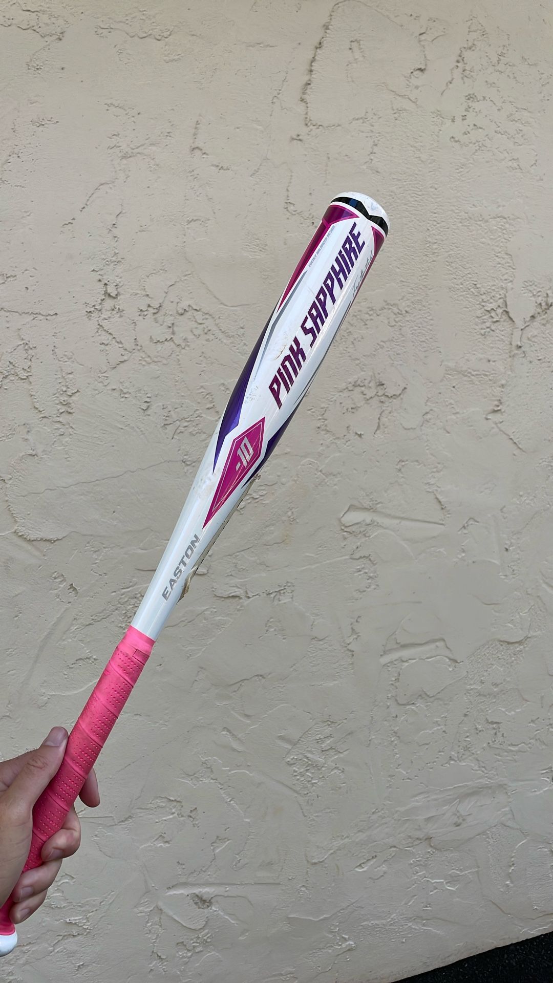 Easton Pink Sapphire Softball Bat