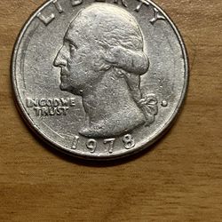 1978 Quarter Bulge Mint Mark