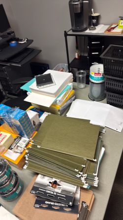Tons of office supplies