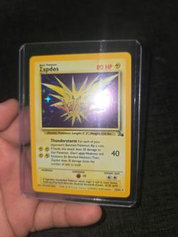 Zapdos Holographic Fossil set