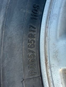 Toyota rims tires