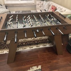 Wood Foosball Table