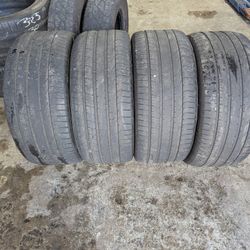 295/45ZR20 PIRELLI PZERO RUNFLAT SET OF TIRES