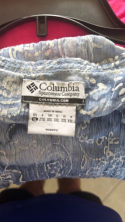 Columbia XL women s. 3/4 slv top