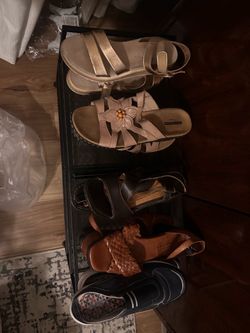 Bag of 5 prs designer shoes