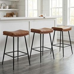 Solstrand 26" Saddle Bar Stools