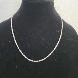 Cadena De Plata. 925